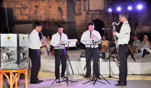 Zadarski kvartet klarineta u petak ponovno svira za Kneževu palaču