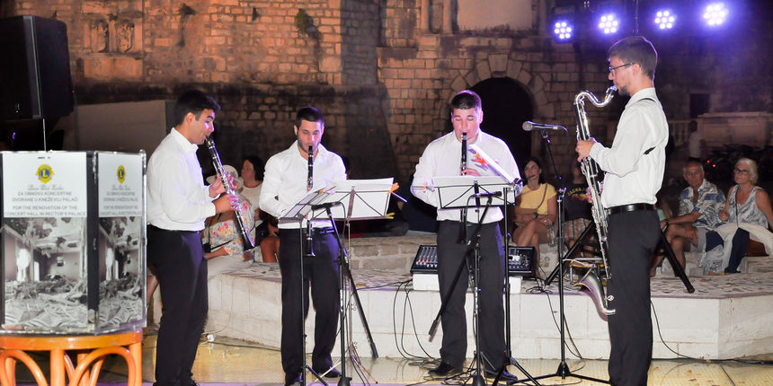 Zadarski kvartet klarineta u petak ponovno svira za Kneževu palaču