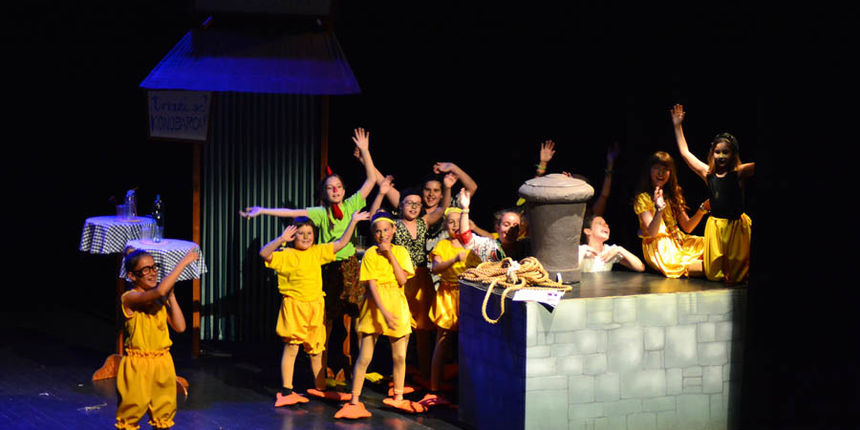 Premijera predstave Ružno pače u izvedbi radionice Donatolina Premijera predstave Ružno pače u izvedbi radionice Donatolina