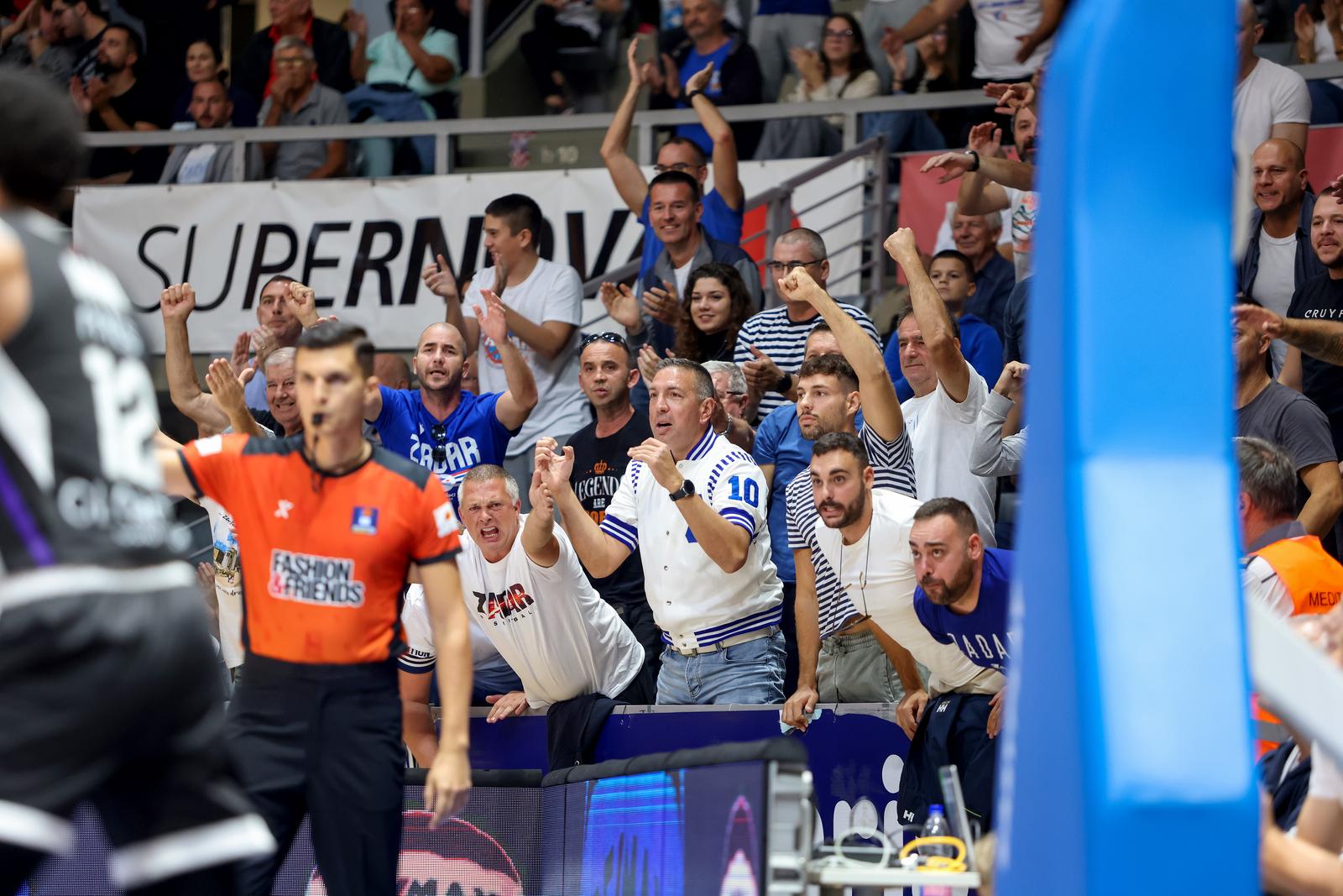 AdmiralBet ABA liga, 5. kolo: KK Zadar – KK Partizan