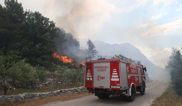 Požar na padinama Biokova