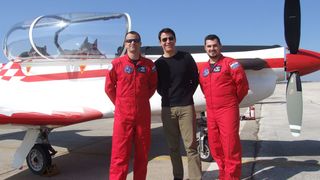 Goran Višnjić posjetio pilote u zrakoplovnoj bazi Zemunik