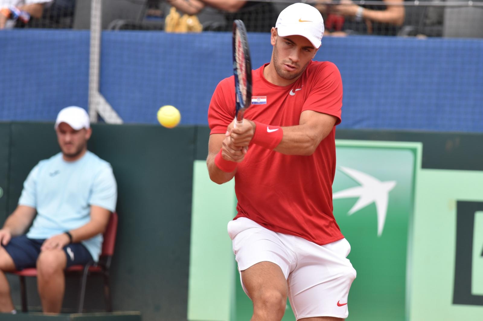 Davis Cup: Borna Ćorić – Steve Johnson Davis Cup: Borna Ćorić – Steve Johnson