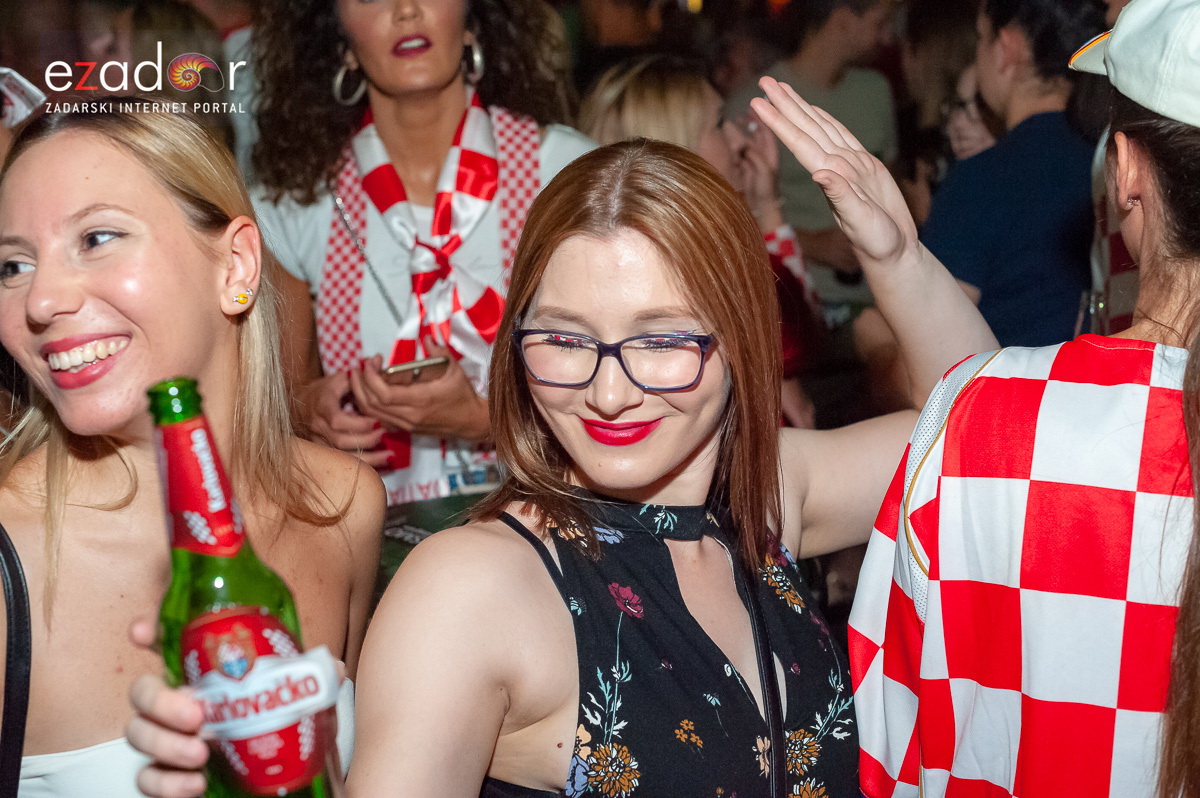 Zadar je gorio: Velika fešta nakon plasmana Vatrenih u finale Svjetskog prvenstva