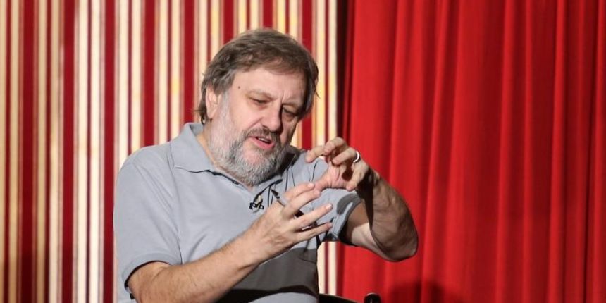 17.01.2015., Zagreb – U HNK-u odrzao predavanje slovenski filozof Slavoj Zizek. Photo: Petar Glebov/PIXSELL 17.01.2015., Zagreb – U HNK-u odrzao predavanje slovenski filozof Slavoj Zizek. Photo: Petar Glebov/PIXSELL