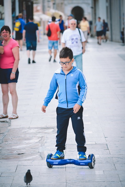 Škura bura na zadarskoj rivi 15. srpnja 2016.