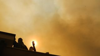 Veliki požar na Pelješcu