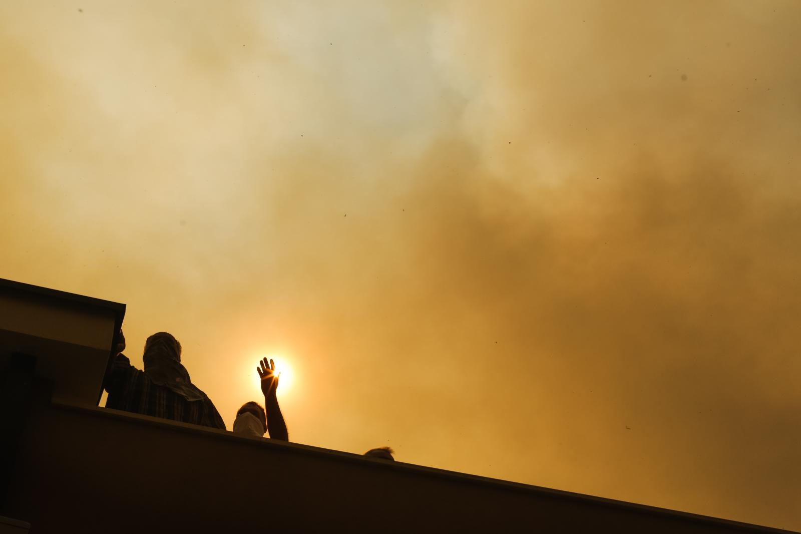 Veliki požar na Pelješcu