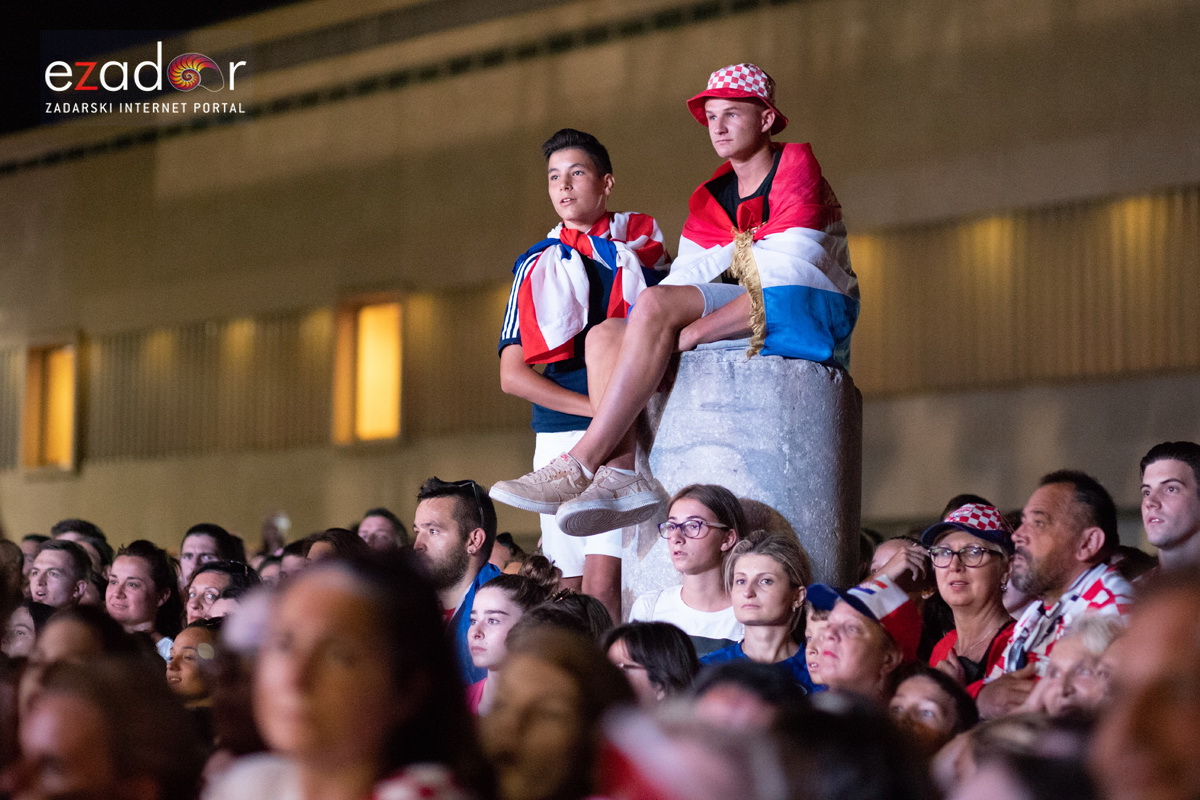 Veličanstven doček četvorice zadarskih Vatrenih Veličanstven doček četvorice zadarskih Vatrenih