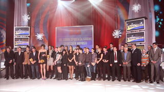 Zagreb, 261210.
HTV, studio Anton Marti, Prisavlje BB.
59. izbor sportasa 2010. godine u organizacij Sportskih novosti.
Na slici sportasi godine.
Foto: Biljana Gaurina / CROPIX