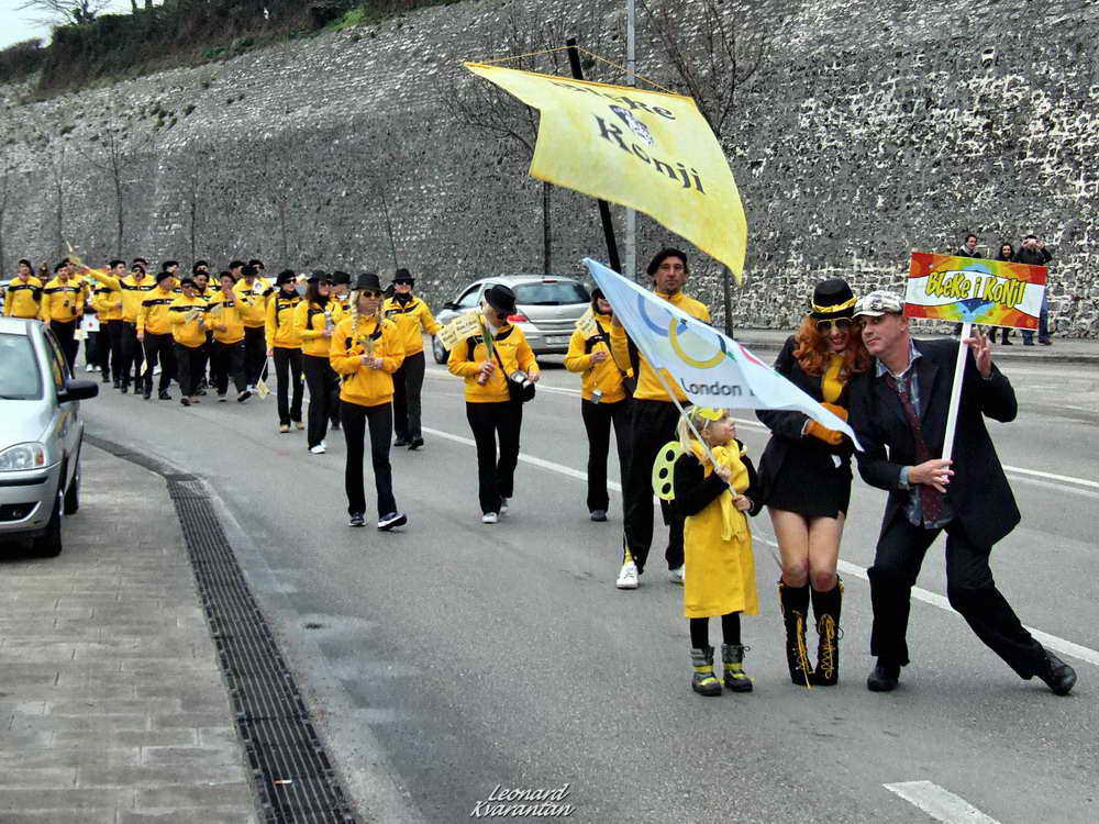 Karnevalska povorka 2012, Foto: Leonard Kvarantan Karnevalska povorka 2012, Foto: Leonard Kvarantan