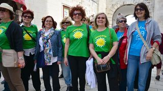 “Relaksice” u akciji “1000 koraka kroz 1000 ulica”, foto: Iva Perinčić “Relaksice” u akciji “1000 koraka kroz 1000 ulica”, foto: Iva Perinčić