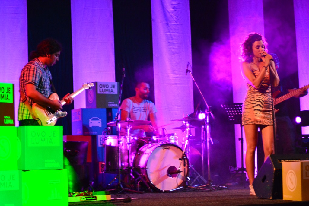 Natali Dizdar u Arsenalu ; foto: Iva Perinčić