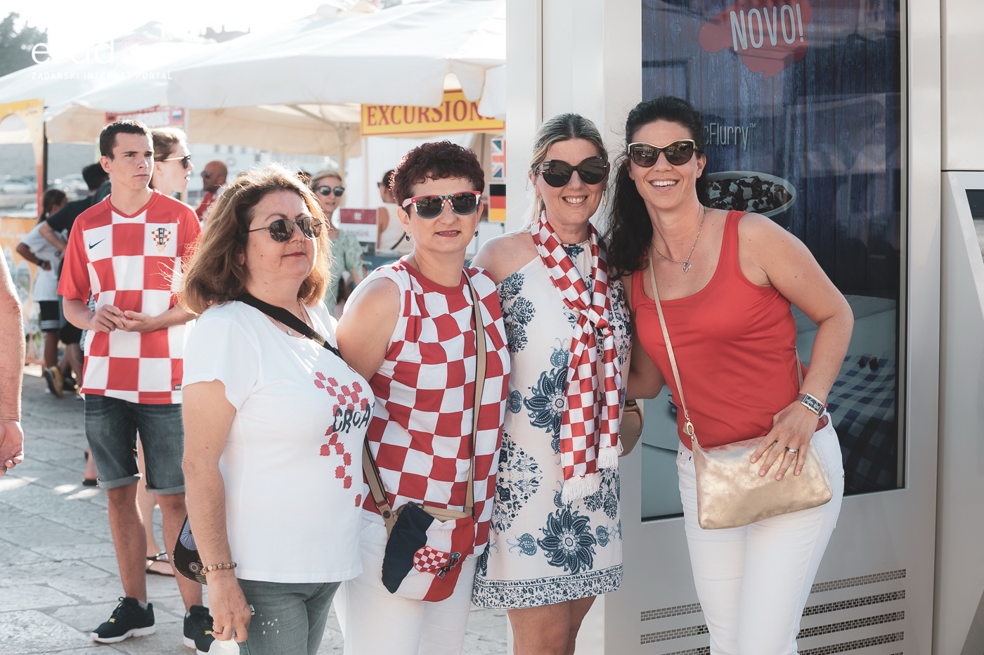 Zadar priredio čudesan doček svojim Vatrenim herojima (1)