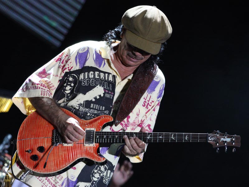 Carlos Santana na RADAR festivalu (foto: Filip Plazonić)