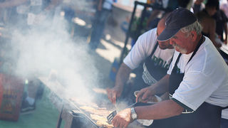 Prvenstvo u roštiljanju na zadarskoj Rivi (foto:Saša Čuka) Prvenstvo u roštiljanju na zadarskoj Rivi (foto:Saša Čuka)