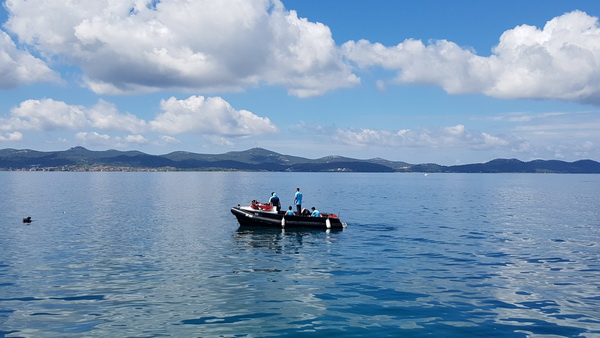 KPA Zadar: Vježba “Podvodni radovi i komunikacije te podvodna orijentacija” kod Morskih orgulja. Foto: Mladen Malik KPA Zadar: Vježba “Podvodni radovi i komunikacije te podvodna orijentacija” kod Morskih orgulja. Foto: Mladen Malik