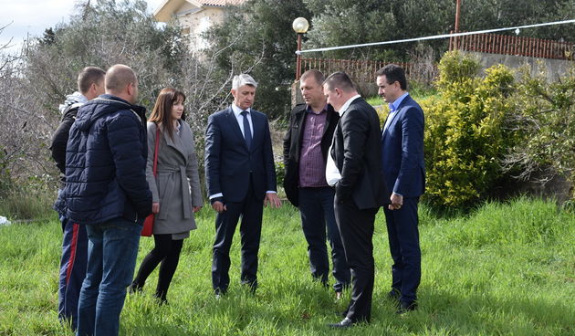 Župan Longin obišao klizišta u Posedarju