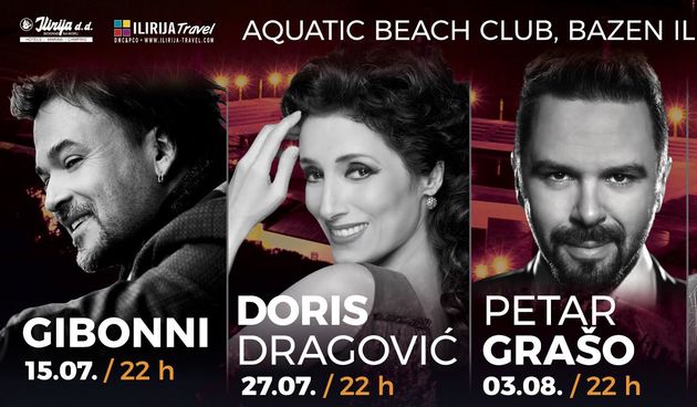 Ljetna koncertna sezona 2017 u Biogradu na Moru