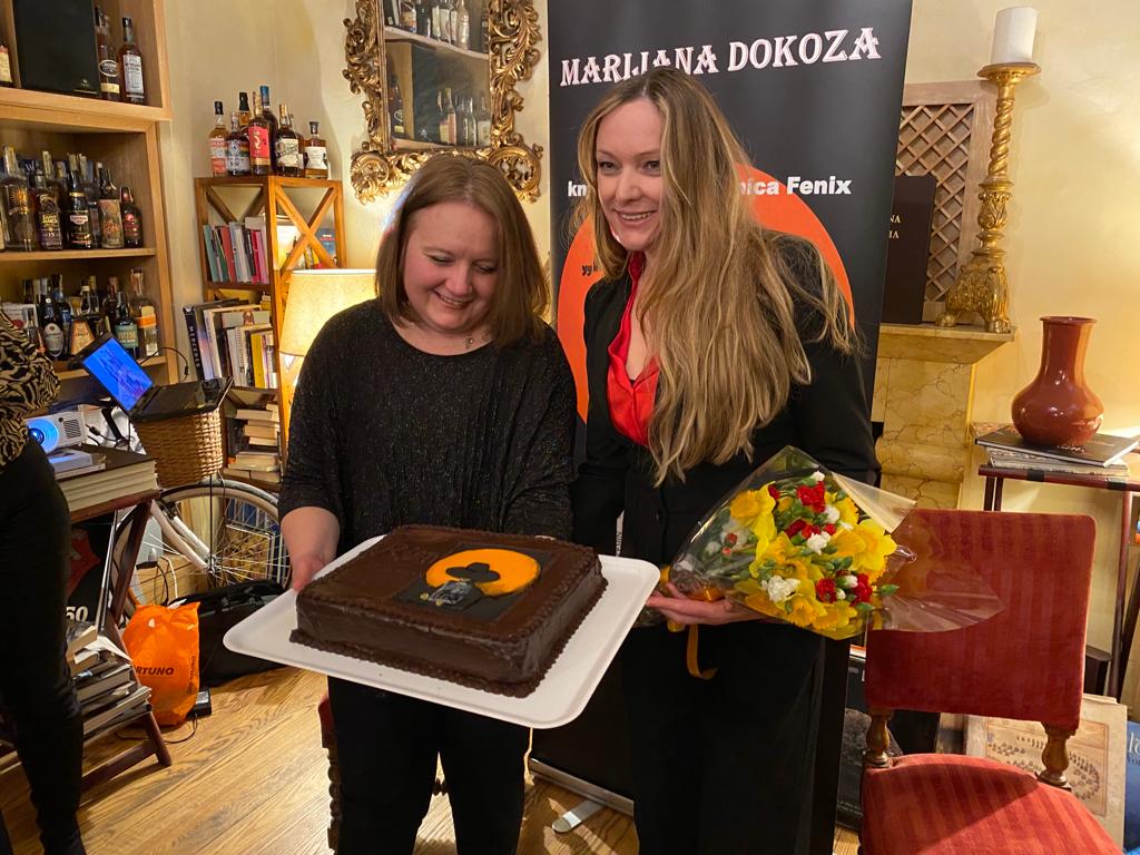 Marijana Dokoza svoj roman “Njegova žena” predstavila – u Rimu