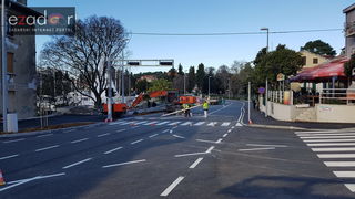 Završna faza radova na rekonstrukciji križanja u Vruljici Završna faza radova na rekonstrukciji križanja u Vruljici
