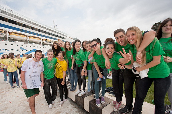 Ludijada zadarskih maturanata 2013, Foto: Leo Banić