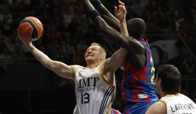 Kaukenas i Lavrinovič, Foto: Realmadrid.com