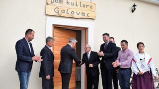 Dan Općine Galovac: Župan Longin otvorio Dom kulture Dan Općine Galovac: Župan Longin otvorio Dom kulture