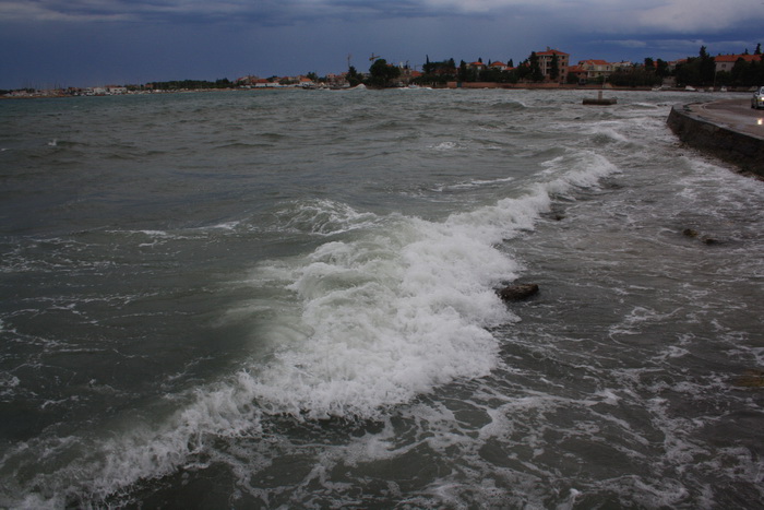 Tramontana u Zadru 26. kolovoza 2012.