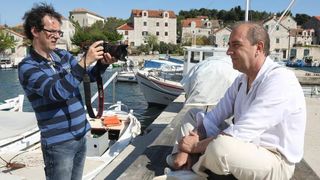 Mladen Grdović i Ivana Kovač u Prvić Šepurini snimili spot za pjesmu “Dva goluba”, Photo: Duško Jaramaz/PIXSELL