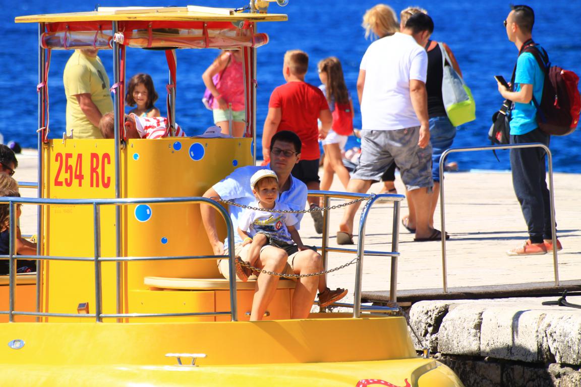 Đir po zadarskoj rivi 25. kolovoza 2016.