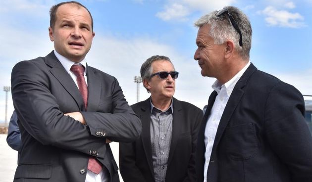 MInistar Hajdaš Dončić obišao novu luku u Gaženici, Foto: Dino Stanin/PIXSELL