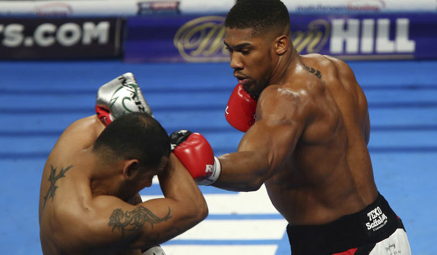 Anthony Joshua i Eric Molina