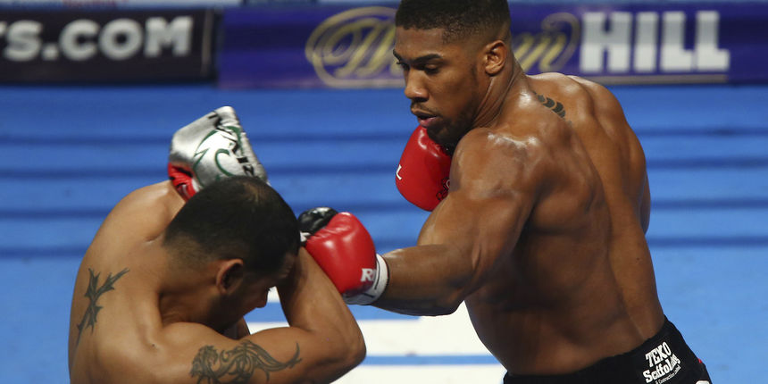 Anthony Joshua i Eric Molina Anthony Joshua i Eric Molina