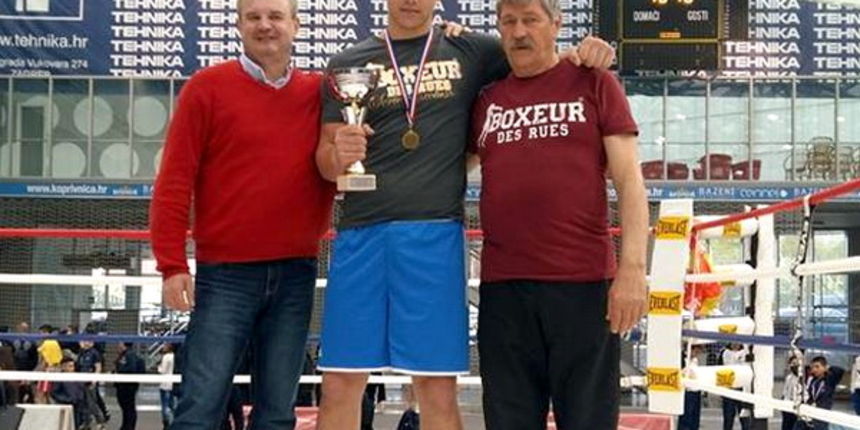 Josip Biletić i trener Dragan Vidaić. Foto: Virski list