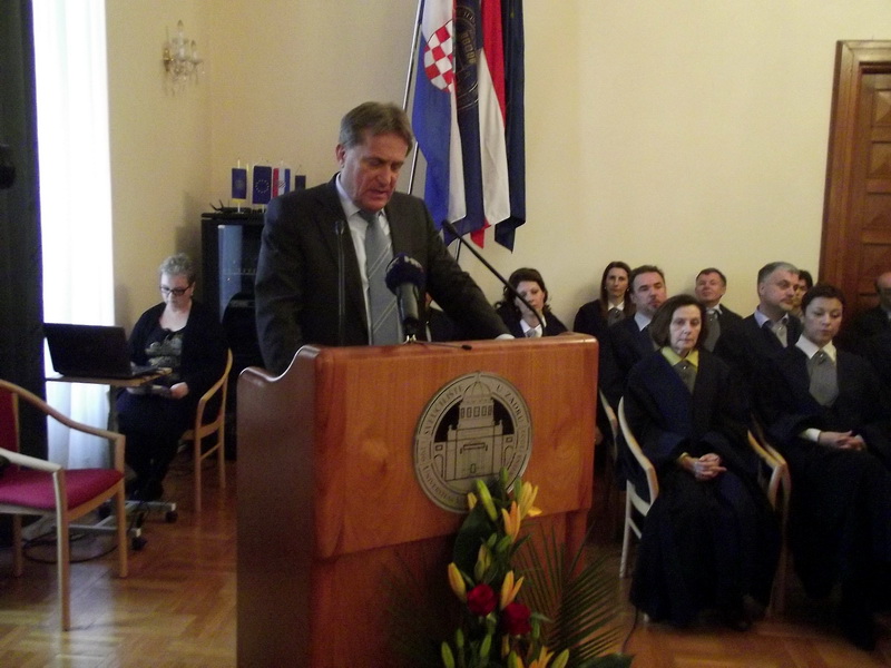 Sveuciliste u Zadru, svecana dvorana – proslava 13. obljetnice obnove