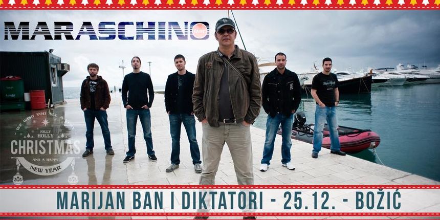Božićni koncert Marijana Bana i Diktatora @ Maraschino bar, foto: Facebook Božićni koncert Marijana Bana i Diktatora @ Maraschino bar, foto: Facebook