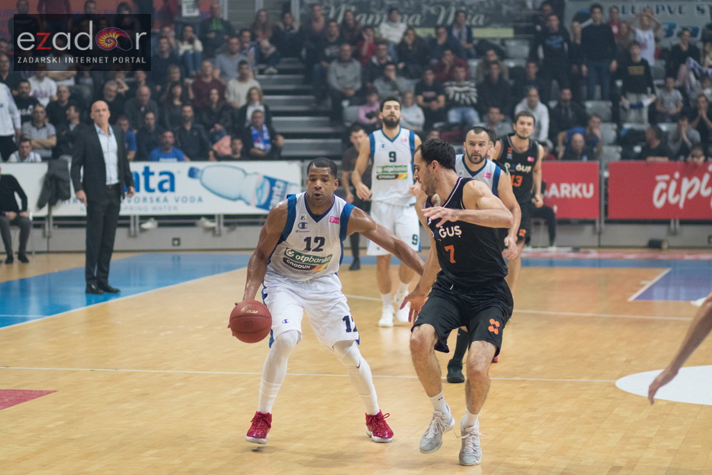 HT Premijer liga: 9. kolo: KK Zadar – GKK Šibenik 81-72. Joshua Bostic