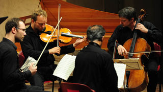 U sklopu 51. Glazbenih večeri u Sv. Donatu, sinoć su u Zadru gostovali Zagrebački kvartet, čembalist Pavao Mašić, te solistice Adela Golac-Rilović i Nera Gojanović-Kljajić, foto: Nenad Marčev