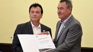 Primanjem u Domu županije uz dodjelu prigodnih zahvalnica svečano je obilježena 32. godišnjica osnutka i borbenog djelovanja 112. brigade Hrvatske vojske.