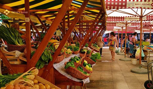 Trznica Zadar, pijaca