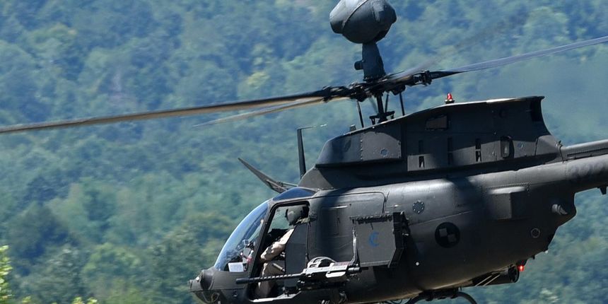 Hrvatsko ratno zrakoplovstvo izvelo prva bojna gađanja iz helikoptera Kiowa Warrior
