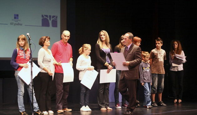 HKK: Proslava 60. Gradske knjiznice Zadar 5. listopada 2009.