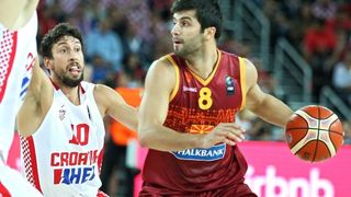 08.09.2015., Arena Zagreb, Zagreb – EuroBasket 2015., skupina C, 03. kolo, Hrvatska – Makedonija. Foto: PIXSELL 08.09.2015., Arena Zagreb, Zagreb – EuroBasket 2015., skupina C, 03. kolo, Hrvatska – Makedonija. Foto: PIXSELL