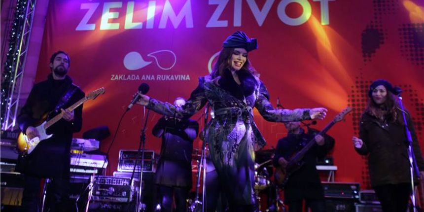 Koncert Želim život, Foto: Hina Koncert Želim život, Foto: Hina