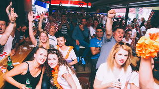 Euro 2016: Utakmica između Hrvatske i Češke gledala se u brojnim zadarskim lokalima i kafićima.
