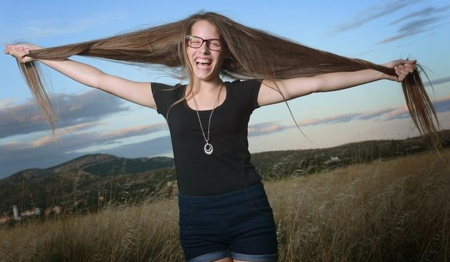 Sara Mamic, duga kosa, foto: D. Stanin/PIXSELL