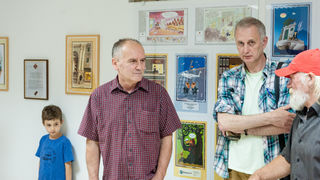 Karikature Živka Nimca u ZadArtu, foto: Ž. Karavida