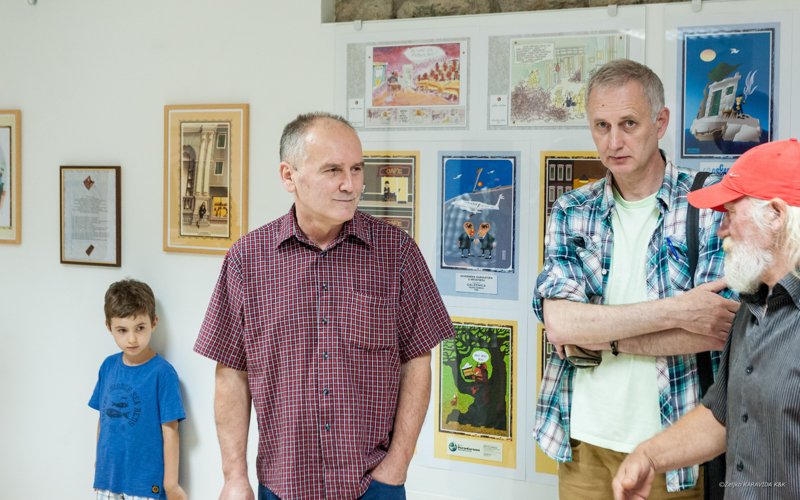 Karikature Živka Nimca u ZadArtu, foto: Ž. Karavida