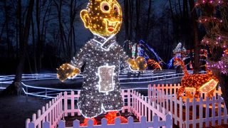 Uz 2,5 milijuna lampica zasjala ovogodišnja božićna bajka u Salajlandu Uz 2,5 milijuna lampica zasjala ovogodišnja božićna bajka u Salajlandu